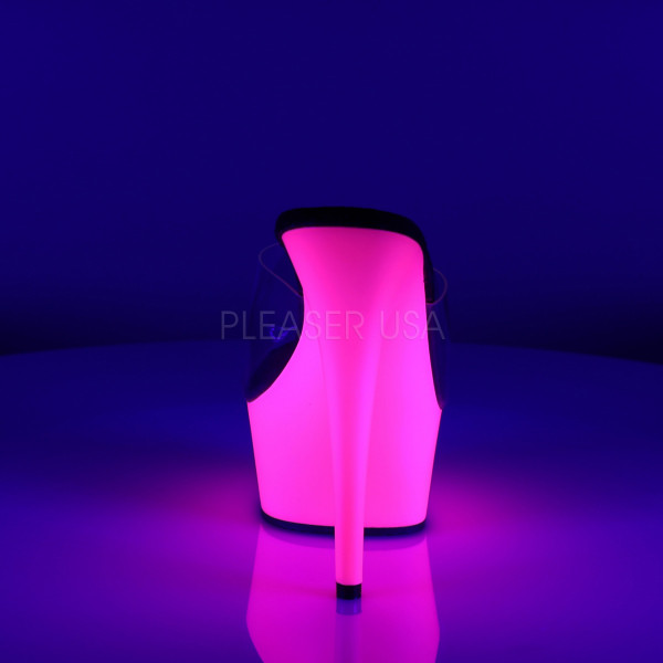 DELIGHT-601UV - 6" Stiletto Heel UV PF Slide — image 4 of 4