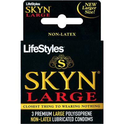 Lifestyles SKYN Large Non Latex Box of 3