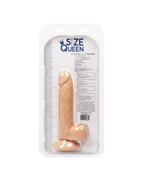 Size Queen Dildo - Ivory - 6 Inch