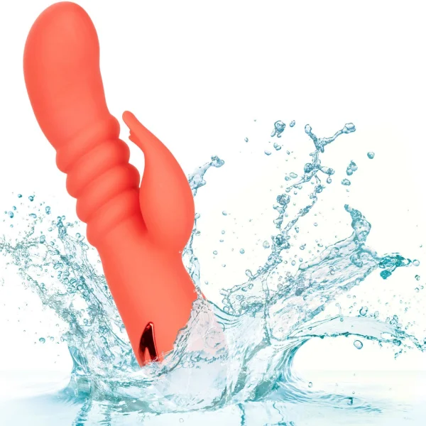 Orange County Cutie Thrusting Rabbit Vibrator