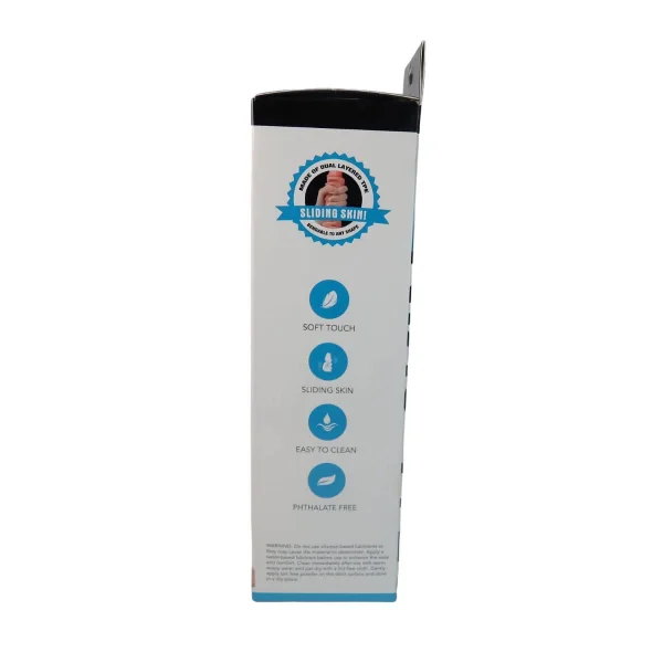 Get Lucky 9 Inch Real Skin Dong - Light Brown