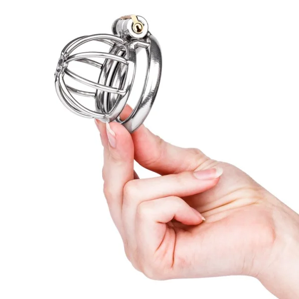Torment Mouse Trap Stainless Steel Micropenis Chastity Cage — image 4 of 4