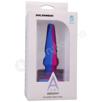 A Play Groovy Berry Silicone 4 75 Anal Plug