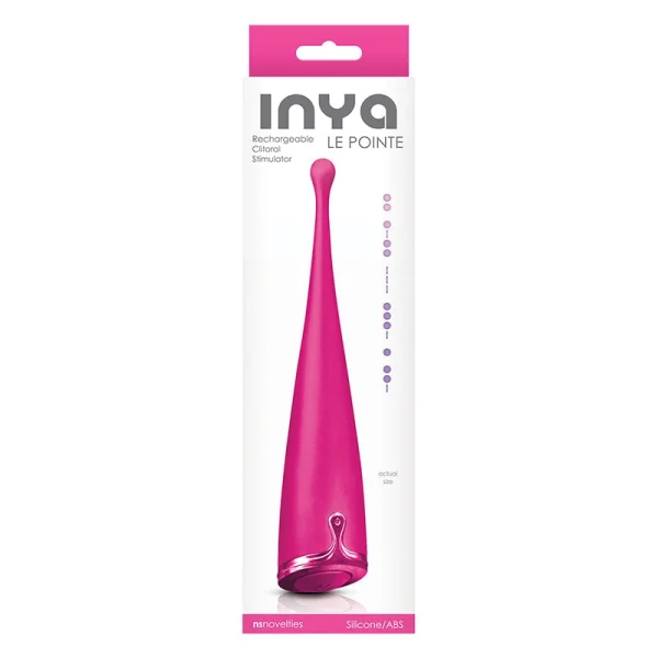 NS Novelties Inya Le Pointe Pink Clitoral Stimulator