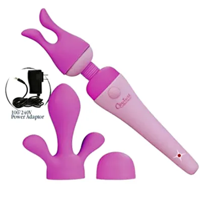 California Exotic Couture Collection Pink Inspire with Attachments