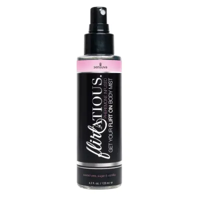 Flirtatious Pheromone Infused Body Mist Vanilla Sugar Sweet Pea 4 2 fl oz 125 ml