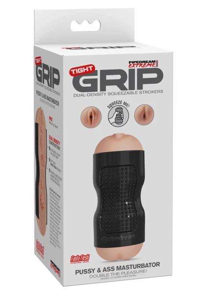 Pipedream Extreme Tight Grip Pussy And Ass Masturbator
