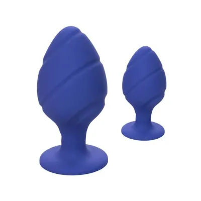 Cheeky Butt Plug Set Blue
