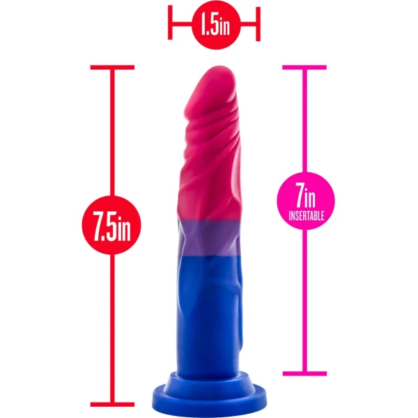 Blush Novelties Avant P8 Love Silicone Suction Cup Dildo
