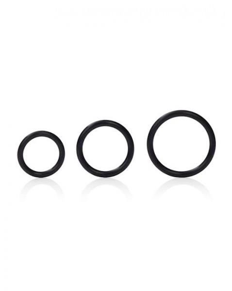 Silicone Support Rings - Black