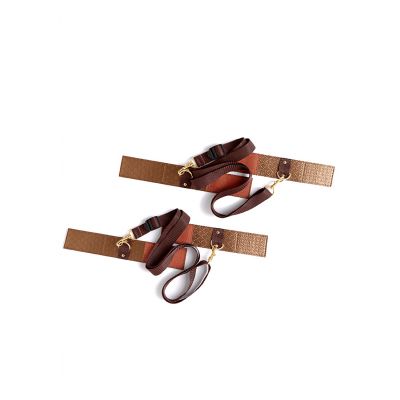 My desire Wrist to Ankle Restraint Bronze BDSM Toys