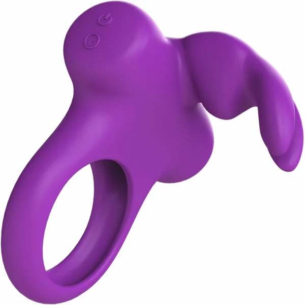 Ohhh Bunny Frisky Bunny Vibrating Cock Ring - Perfectly Purple