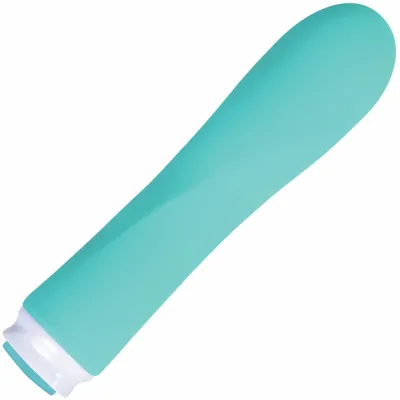 Luxe Scarlet Waterproof Silicone Mini Rechargeable Vibrator Turquoise