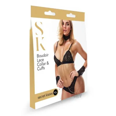 Sk Boudior Lace Collar And Cuffs