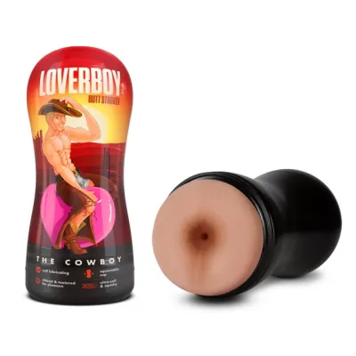 Blush Loverboy Cowboy Self Lubricating Stroker Beige