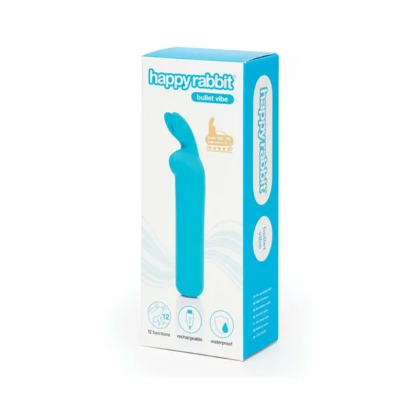 Happy Rabbit Rechargeable Bullet Blue — image 5 of 6