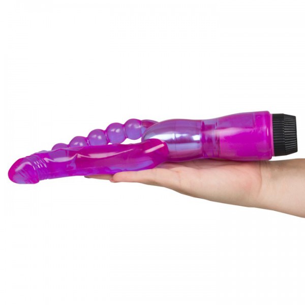 Double Penetration Anal and Vaginal Vibrator