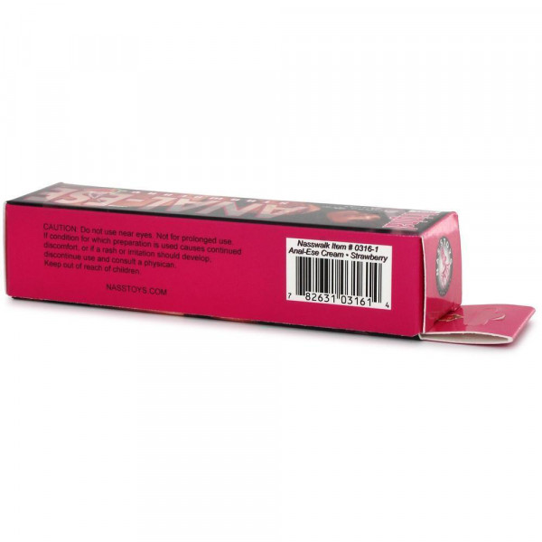 Anal-Ese Strawberry - Numbing Anal Lubricant | 1.5 Oz (45ml)