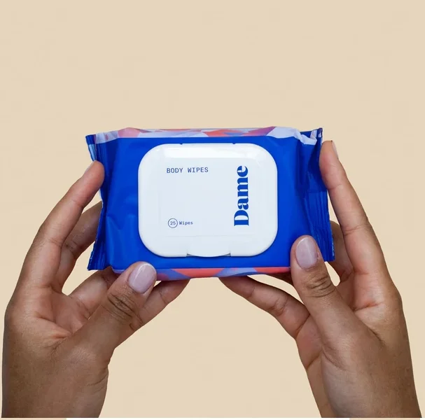 Dame Body Wipes Pouch 25 Count