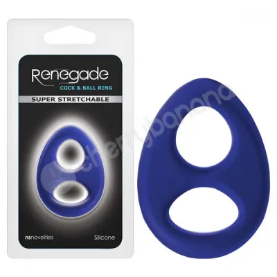 Renegade Romeo Blue Soft Cock Ball Ring