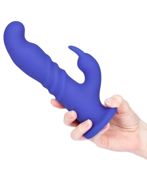 Bondara Purple 10 Function Rotating G-Spot Rabbit Dildo – 8 Inch