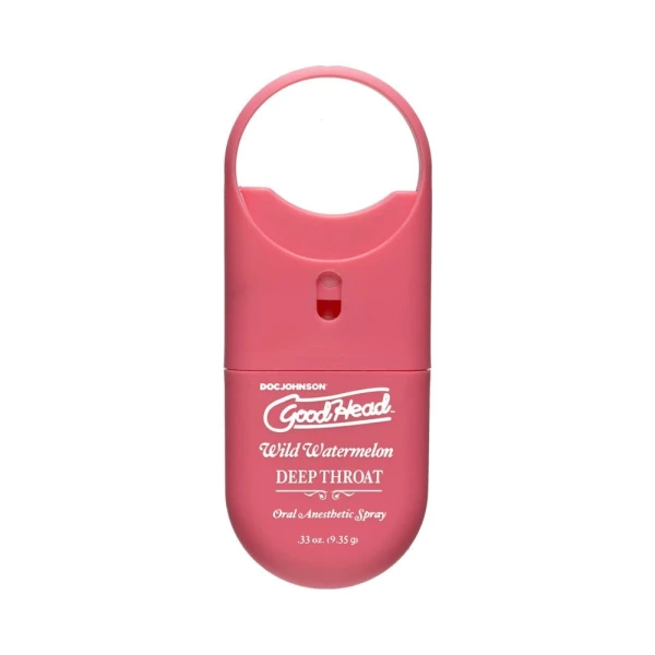 Goodhead Deep Throat Spray To-go Wild Watermelon .33 Oz.