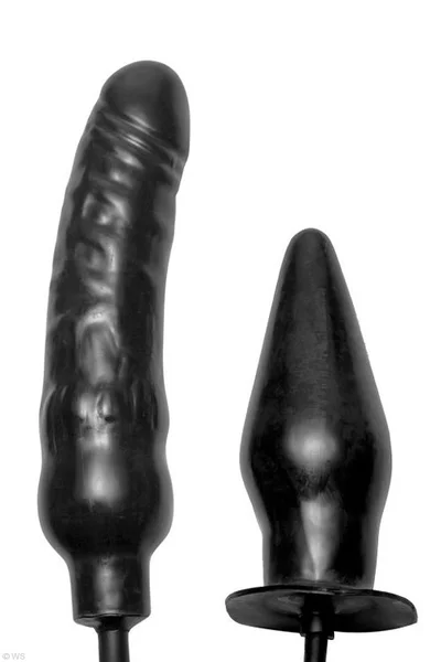 Master Series Deuce Double Penetration Inflatable Dildo And Anal Plug — image 4 of 4