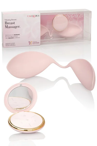 California Exotic Vibrating Remote Controlled Breast Massager — image 3 of 4