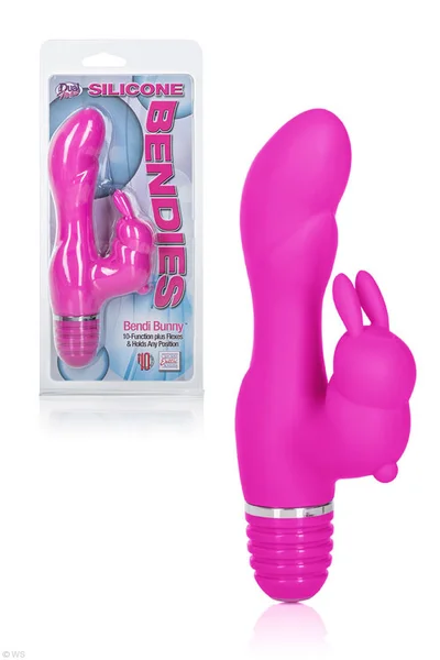 California Exotic 10 Function 7.75" Bendy Bunny Vibrator — image 5 of 8