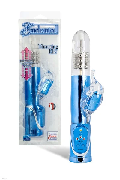 California Exotic Enchanted Thrusting Elle 5.5" Vibrator — image 2 of 2