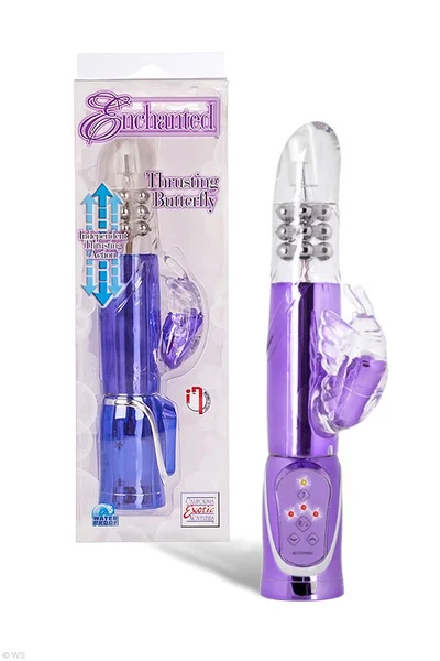 California Exotic Enchanted Thrusting 5.5" Butterfly Vibrator — image 2 of 2