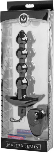 Vibrating Anal Beads + Remote