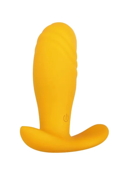 Creamsicle Vibrating Plug with Remote Control by Evolved Novelties