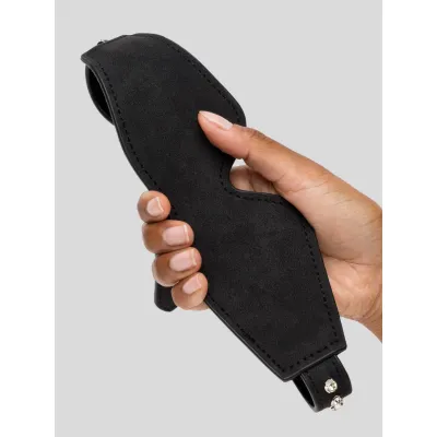 Ouch Faux Leather Diamond Studded Eye Mask