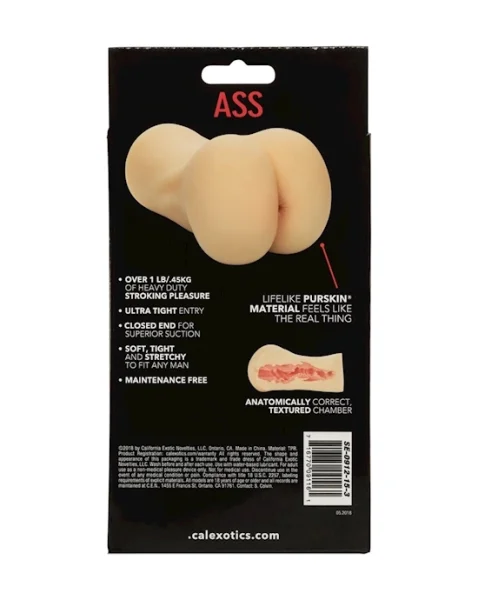 Stroke It Ass Masturbator - Ivory
