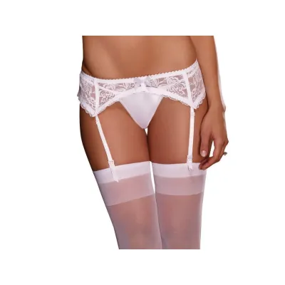 Lace Garterbelt One Size White