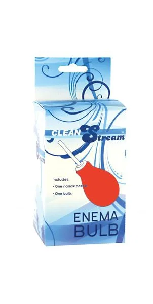 Clean Stream Enema Bulb Red