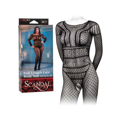 Full Length Lace Body Suit 3X
