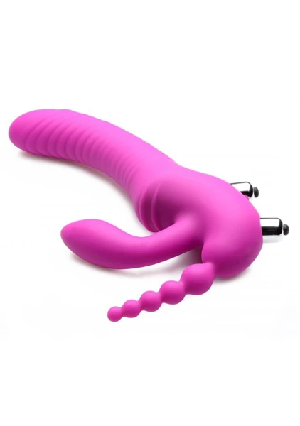 Regal Rider Vibrating Strapless Triple G Dildo — image 6 of 8