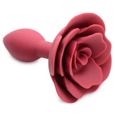Booty Bloom Silicone Rose Anal Plug Small