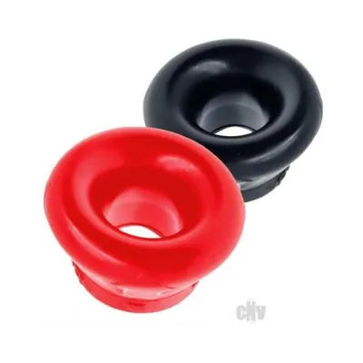 Oxballs Clone Duo 2 pack Ballstretcher Silicone Red Black