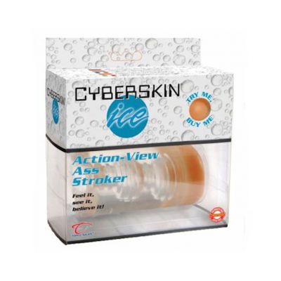 Tlc Cyberskin Ice Action View Stroker Clear