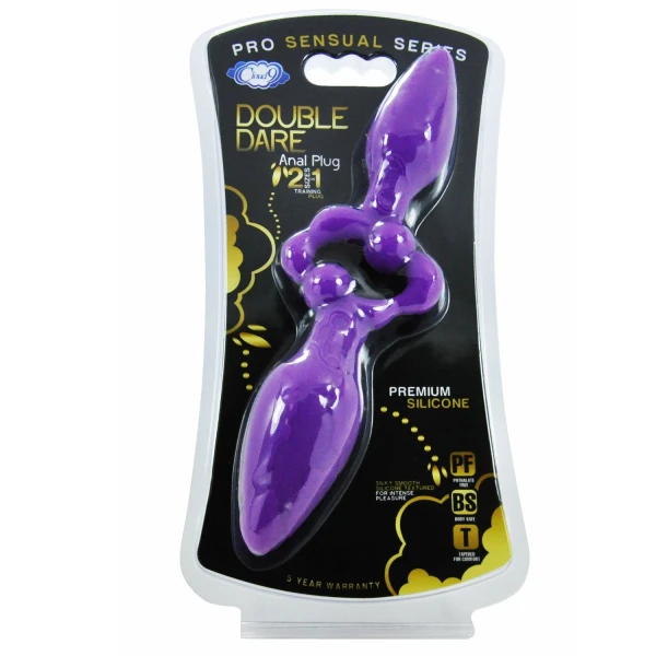 Cloud 9 - Silicone Pro Plug Double End Plug Purple