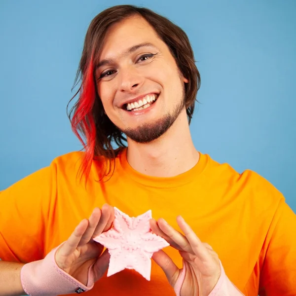 Starsi Silicone Rechargeable Waterproof Vibrator By Cute Little Fuckers - Rose