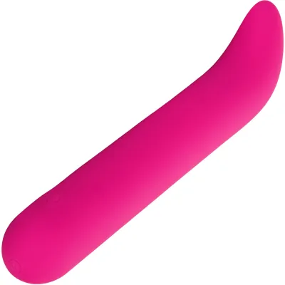 Bliss Liquid Silicone G Vibe Rechargeable Waterproof G Spot Vibrator Pink