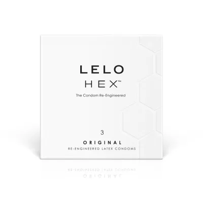 Hex Condoms Original 3 Pack
