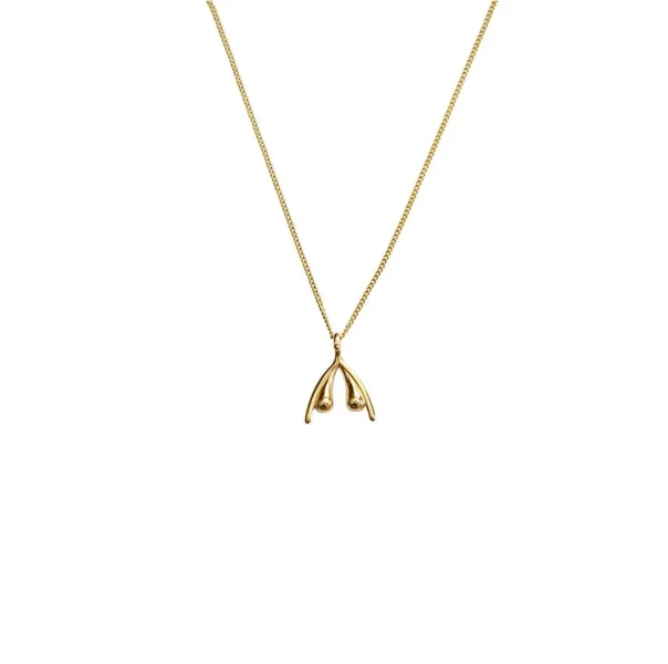 Womanizer 18k Gold Plated Clitoris Necklace
