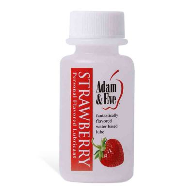 Adam and Eve Sugar Free Strawberry Water Based Lubricant 30ml