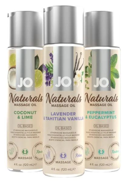 JO Naturals Massage Oil