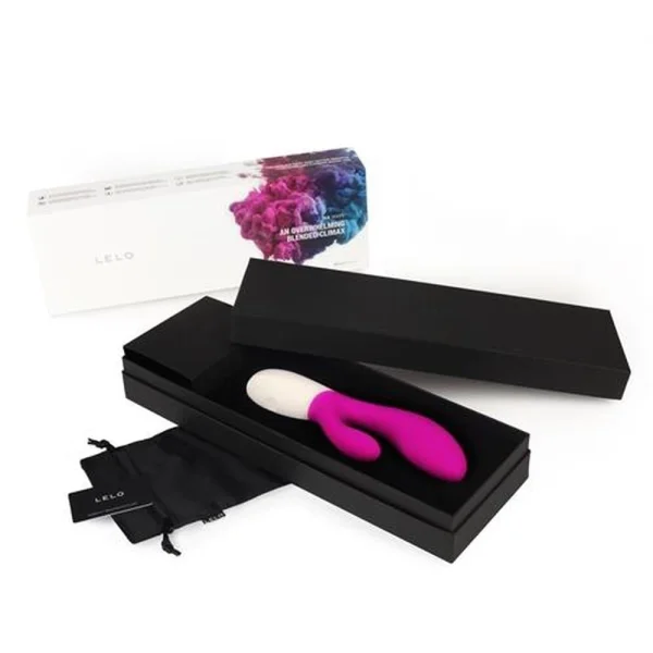LELO Ina Wave Waterproof Rabbit Vibrator - Cerise